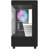 „Darkflash DB330M“ kompiuterio korpusas + 3 ventiliatoriai (juodas)