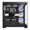Darkflash DS900 kompiuterio dėklas + 7 ARGB ventiliatoriai - juodas