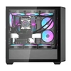 Darkflash DS900WD computer case (juodas) + 4 fans