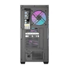 Darkflash DS900WS computer case (juodas) + 4 fans