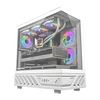 DarkFlash DS950 computer case (baltas) + 6 fans