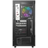 „DarkFlash DS950V“ kompiuterio korpusas su ekranu (juodas) + 6 ventiliatoriais