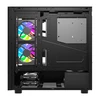 „DarkFlash DS950V“ kompiuterio korpusas su ekranu (juodas) + 6 ventiliatoriais