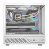 DarkFlash DS950V computer case with display (baltas) + 6 fans