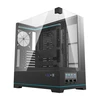 Darkflash DY450 kompiuterio dėklas be ventiliatorių (juodas)