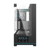 Darkflash DY450 PRO kompiuterio dėklas + ventiliatorius (juodas)