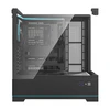 Darkflash DY450 PRO kompiuterio dėklas + ventiliatorius (juodas)