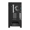Darkflash DY450 PRO kompiuterio dėklas + ventiliatorius (juodas)