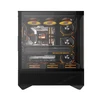 Darkflash DY460 computer case (Juodas) + 4 ARGB fans