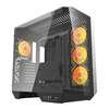 Darkflash DY470 kompiuterio korpusas juodos spalvos + 4 fans + GPU bracket