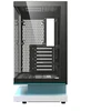 DarkFlash F1 ATX Computer Case + 6 Fans (Baltas)