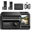 Vaizdo registratorius - DDPAI Z90T 3 kanalų 4K GPS trigubas HDR Wi‑Fi 6 3 colių 512 GB