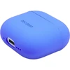 Mėlynas „Decoded Silicone Aircase“ silikoninis apsauginis dėklas, skirtas „AirPods 4“ kartos ausinėms. mėlynas
