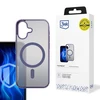 3MK Frosty Mag Apple iPhone 16 Plus dėklas telefonui violetinės spalvos