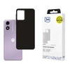 3MK Matt Case Motorola Moto E14/G04/G04S dėklas telefonui juodos spalvos