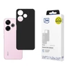 3Mk Matt Case Redmi 13R 5G/Redmi 13 4G dėklas telefonui juodos spalvos