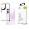 3MK Satin Armor+ Samsung Galaxy A35 5G dėklas telefonui violetinės spalvos