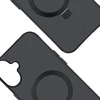 Dėklas 3Mk Protection 3mk Smoke Case Mag&amp;Stand for iPhone 17 - juodas