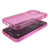 Dėklas Apple iPhone 13 Pro Adidas OR Protective Clear Glitter rožinės spalvos