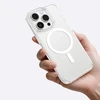 AmazingThing Minimal Mag dėklas with Magnetic Ring skirtas Apple iPhone 16 Pro – skaidrus