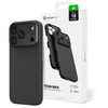 Dėklas AmazingThing Titan Max Lens Case for iPhone 18 Pro Max in Aramid Fiber with Camera Cover, Compatible with MagSafe - Juodas