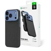 Dėklas AmazingThing Titan Max Lens Case for iPhone 18 Pro in Aramid Fiber with Camera Cover, MagSafe Compatible - Mėlyna