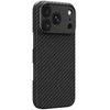 Dėklas AmazingThing Titan Max Lens Case for iPhone 18 Pro Max in Aramid Fiber with Camera Cover, Compatible with MagSafe - Juodas