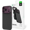 Dėklas AmazingThing Titan Max Lens Case for iPhone 18 Pro in Aramid Fiber with Camera Cover, Compatible with MagSafe - Violetinė
