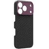 Dėklas AmazingThing Titan Max Lens Case for iPhone 18 Pro in Aramid Fiber with Camera Cover, Compatible with MagSafe - Violetinė