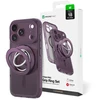 Dėklas Amazingthing Titan Pro Lens Ring Set MagSafe do iPhone 18 Pro Max violetinė