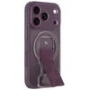 Dėklas Amazingthing Titan Pro Lens Stand Set MagSafe do iPhone 18 Pro Max violetinė