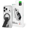 Dėklas Amazingthing Titan Pro Lens Stand Set MagSafe do iPhone 18 Pro permatomas