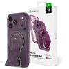 Dėklas Amazingthing Titan Pro Lens Stand Set MagSafe do iPhone 18 Pro violetinė