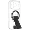 Dėklas Amazingthing Titan Pro Lens Stand Set MagSafe do iPhone 18 Pro Max permatomas