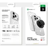 Objektyvas AmazingThing Titan Pro Pop objektyvo dėklas iPhone 18 Pro su kameros dangteliu, laikikliu ir stovu, suderinamas su MagSafe – juodas