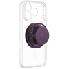 Dėklas AmazingThing Titan Pro Pop Lens Case for iPhone 18 Pro Max with Camera Cover, Holder and Stand, MagSafe Compatible - Violetinė