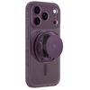 Dėklas AmazingThing Titan Pro Pop Lens Case for iPhone 18 Pro with Camera Cover, Holder and Stand, MagSafe Compatible - Violetinė