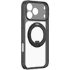 Objektyvas AmazingThing Titan Pro Spin Lens Case for iPhone 18 Pro with Rotating Ring and Lanyard Mount, MagSafe Compatible - Juodas