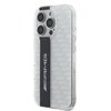 AMG Carbon Pattern Apple iPhone 16 Pro Max dėklas telefonui baltos spalvos