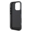 AMG Carbon Pattern Apple iPhone 16 Pro Max dėklas telefonui juodos spalvos