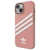 Dėklas ADIDAS OR SAMBA ALLIGATOR IPHONE 14 6.1 "Rožinis-BIAA / MAUVE-Baltas 50199