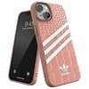 Dėklas ADIDAS OR SAMBA ALLIGATOR IPHONE 14 6.1 "Rožinis-BIAA / MAUVE-Baltas 50199