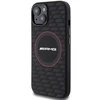 Dėklas Mercedes AMG Silicone Carbon Pattern MagSafe Case for iPhone 13 / 14 / 15 - Juodas