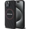 Dėklas Mercedes AMG Silicone Carbon Pattern MagSafe Case for iPhone 13 / 14 / 15 - Juodas