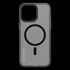 Dėklas Decoded Transparent Grip su MagSafe, skirtas iPhone 15 Pro Max, permatomas, pilko ir juodo atspalvio
