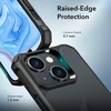 Dėklas ESR AIR ARMOR IPHONE 15 FROSTED Juodas