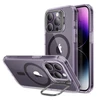 ESR Classic Kickstand Halolock MagSafe Apple iPhone 14 Pro dėklas – skaidrus violetinės spalvos