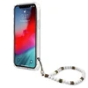 GUESS GUHCP12MKPSWH KIETAS DĖKLAS SKAIDRUS Baltas PEARL IPHONE 12/12 PRO
