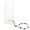 GUESS GUHCP12MKPSWH KIETAS DĖKLAS SKAIDRUS Baltas PEARL IPHONE 12/12 PRO