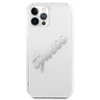 Dėklas GUESS GUHCP12MKTRSVSI HARDCASE PEONY CHAIN COLLECTION IPHONE 12/12 PRO Sidabrinis
